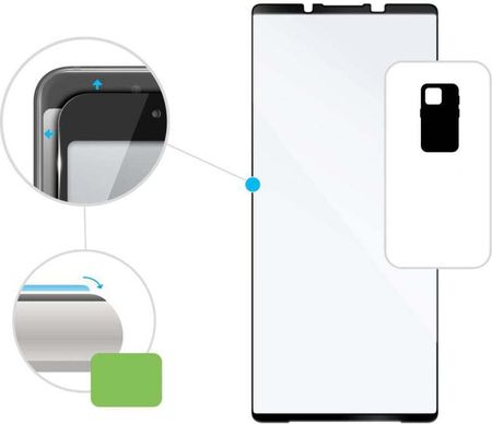 Fixed Szkło hartowane 2.5D Full Cover Tempered Glass do Sony Xperia 1 VI, czarna ramka - zdjęcie 2