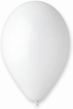 Zdjęcie Gemar Balony Pastelowe Białe G90 25cm 100szt. 39004 - Tomaszów Lubelski