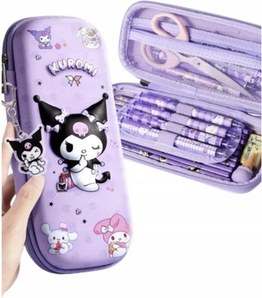 Goodking Piórnik Szkolny Organizer Na Przybory Stylowy Modny Kuromi My Melody Anime