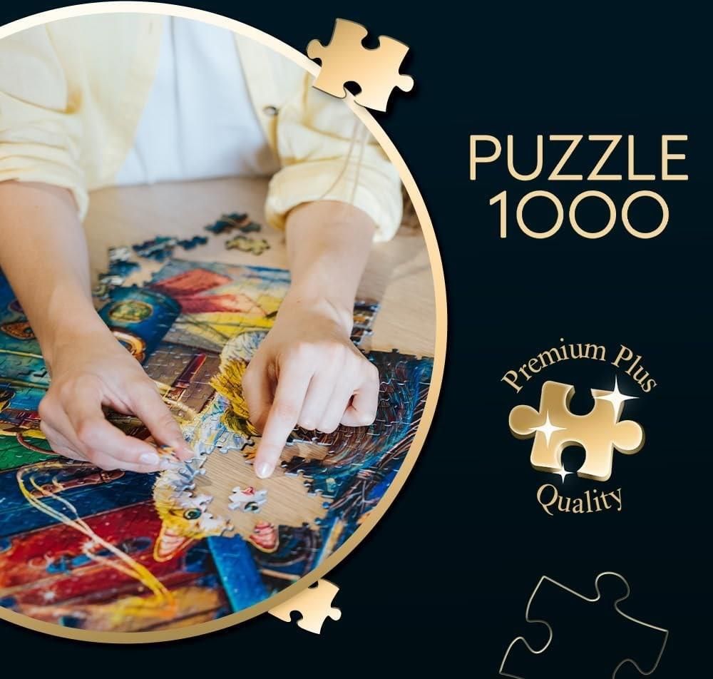 Trefl World Of Tanks Puzzle - Tiger II 1000 Teile Für Puzzle-Fans