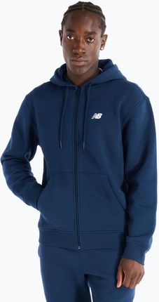 Bluza męska New Balance Core Brushed Full Zip navy | WYSYŁKA W 24H | 30 DNI NA ZWROT Zima 2024