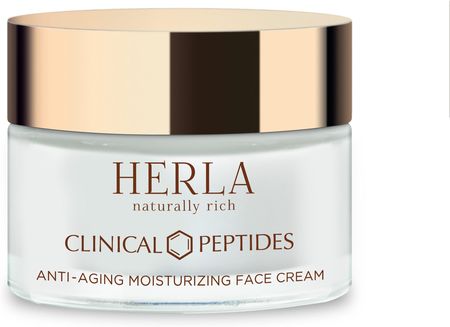 Krem Herla Clinical Peptides Przeciwzmarszczkowy Nawilżający Do Twarzy 50ml