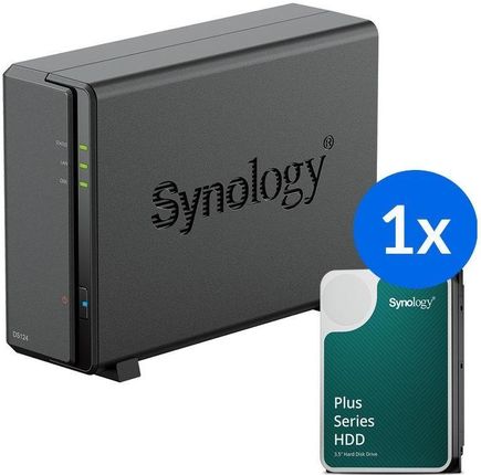 Synology DS124+1x HAT3300-8T (1x 8TB)