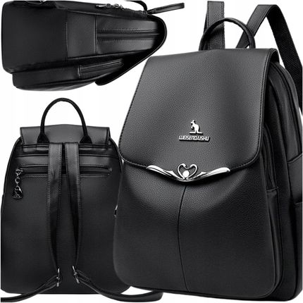 Plecak Damski torebka torba skórzany plecaczek eko skóra miejski