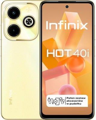 Infinix Smartfon Hot 40i 4/128GB Złoty