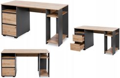 Zdjęcie Little Sky By H.Klupś Biurko Dalia Antracyt-Dąb - Jeziorany