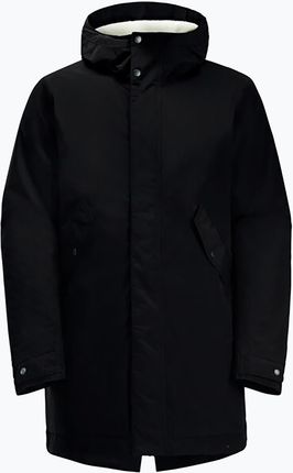 Jack Wolfskin Kurtka Zimowa Damska Talforst Parka Black