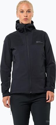 Jack Wolfskin Kurtka Softshell Damska Andur Black