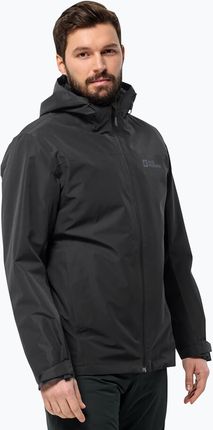 Jack Wolfskin Kurtka 3W1 Męska Taubenberg 3In1 Black 6001