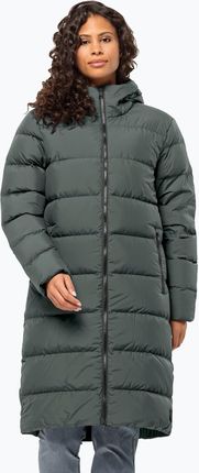 Jack Wolfskin Płaszcz Puchowy Damski Frozen Palace Slate Green