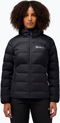 Jack Wolfskin Kurtka Puchowa Damska Ather Down Hoody Black