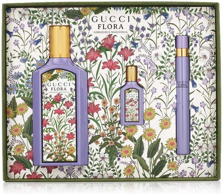 Gucci Gucci Set Gorgeous Magnolia W Edp/S 100Ml + Pen Spray