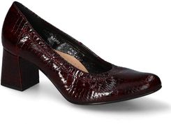 Zdjęcie Czółenka Sala 20378/1742 Bordowe lakier - Jedwabne