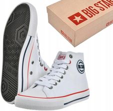 Buty Damskie Big Star Wysokie Trampki Tenisówki Sportowe Na Co Dzień