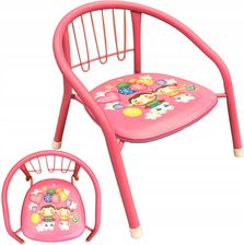 Zdjęcie Krzesełko Dziecięce Metalowe Krzesło Dla Dziecka - Lipno