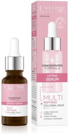 Eveline Serum Liftingujące Multi Peptydy Koloidalne Złoto Kompleks 18ml