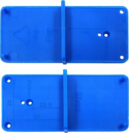 Szablon do montażu zawias meblowy 35-40mm