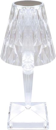 Struhm - Lampka Akumulatorowa Stołowa Kryształowa Glamour Led Dabi Dim Zmienna Barwa 04404 (4404)