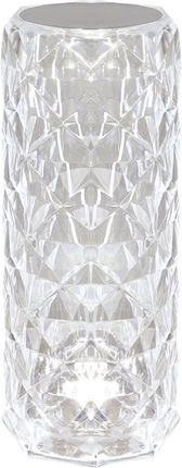 Struhm - Lampka Akumulatorowa Stołowa Kryształowa Glamour Led Holi Dim Zmienna Barwa 04402 (4402)