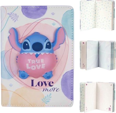 Coolpack Disney Squishy Stitch True Love Notes Notatnik Zeszycik Pamiętnik B6