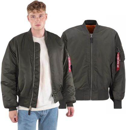 Kurtka Alpha Industries MA-1 100101 04 - Szara 4XL