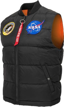 Kamizelka Alpha Industries NASA 118124 03 - Czarna M