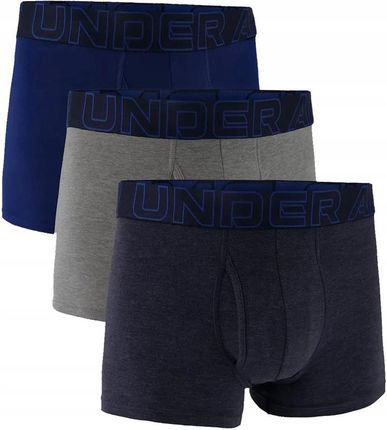 Bokserki męskie Under Armour Granatowe 3 Pak Performance r XXXL