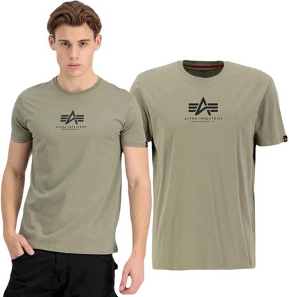 Koszulka Alpha Industries Basic T ML 118533 11 - Oliwkowa S