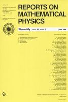 Zdjęcie Reports on Mathematical Physics 61/3 2008 - Strzegom