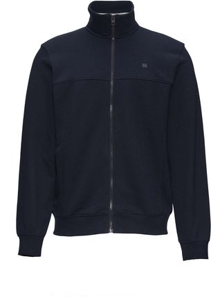 Bluza męska s.Oliver rozpinana ze stójką granatowa - S - zdjęcie 2