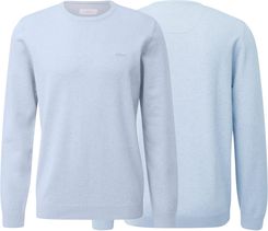 Zdjęcie Sweter męski s.Oliver błękitny - 3XL - Jedlina-Zdrój