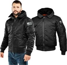 Zdjęcie Kurtka zimowa z kapturem Pit Bull Encino '23 - Czarna L - Radomyśl Wielki