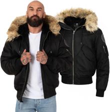 Zdjęcie Kurtka zimowa z kapturem Pit Bull Harvest '23 - Czarna L - Nowogród