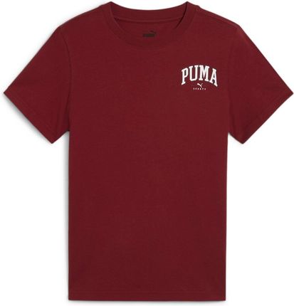 Koszulka chłopięca Puma SQUAD SMALL GRAPHIC czerwona 68277313