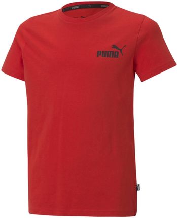 Koszulka chłopięca Puma ESS SMALL LOGO czerwona 58696111