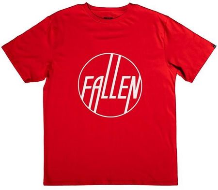 koszulka FALLEN - Circle Tee Red (RED) rozmiar: 16