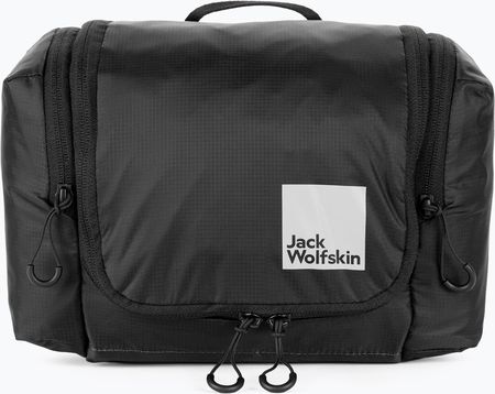 Kosmetyczka turystyczna Jack Wolfskin Wandermood Washbag granite black