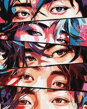 Zdjęcie Malowanie Po Numerach Tajemnicze Oczy 40X50Cm - Libiąż