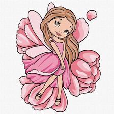 Zdjęcie Malowanie Po Numerach Nieśmiała Wróżka Kids - Pniewy