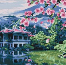 Zdjęcie Brushme Brushme Malowanie Po Numerach Piękna Japonia 40X50 - Reszel