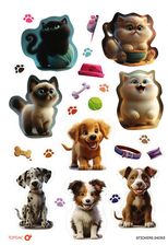 Zdjęcie Topgal Naklejki Pets Stickers 24053 - Prusice