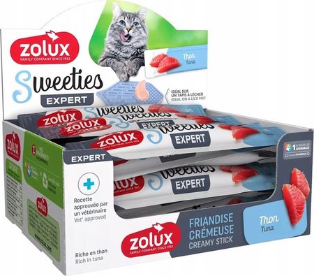 Zolux Sweeties Kremowy Przysmak Dla Kota Z Tuńczykiem 48X14G - zdjęcie 2