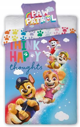 Pościel Bawełniana Psi Patrol 140X200Cm