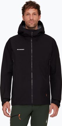 Mammut Kurtka Przeciwdeszczowa Męska Crater Iv Hs Hooded Black