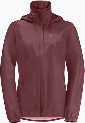 Jack Wolfskin Kurtka Przeciwdeszczowa Damska Stormy Point 2L Red Ochre