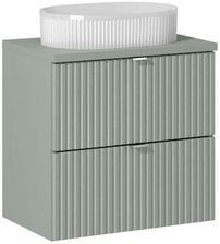 Comad Zestaw Mebli Line Reed Green Szafka Z Blatem 60 Cm Umywalka Beyond 5