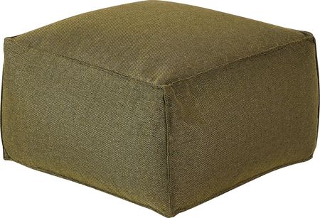 Beliani Puf 50X50X30 Cm Zielony Oliwkowy Mukki