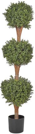 Beliani Sztuczna Roślina Doniczkowa 154 Cm Buxus Ball Tree