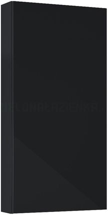 Roca Szafka Wisząca 40 Cm Extra Slim Czarny Połysk (A857957351)