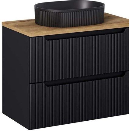 Comad Zestaw Mebli Nova Black Szafka Z Blatem Oak 80 Cmumywalka Beyond Bm